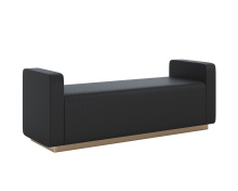 Sunpan 110747 - Odette Bench - Maven Black